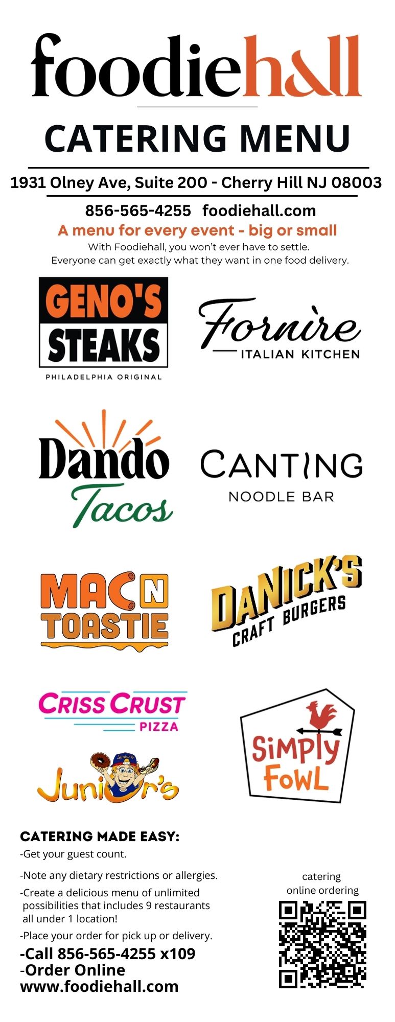 Menu Page 1