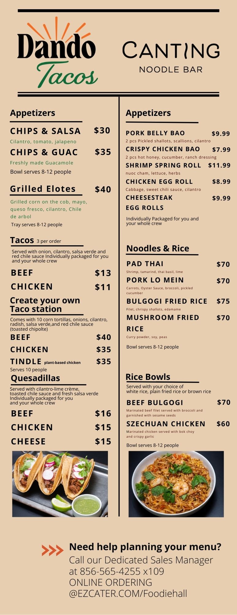 Menu Page 6