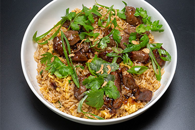 Bulgogi Fried Rice for restaurant delivery service near Collingswood.